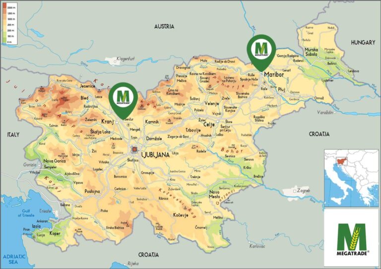 Megatrade map Slovenia small web