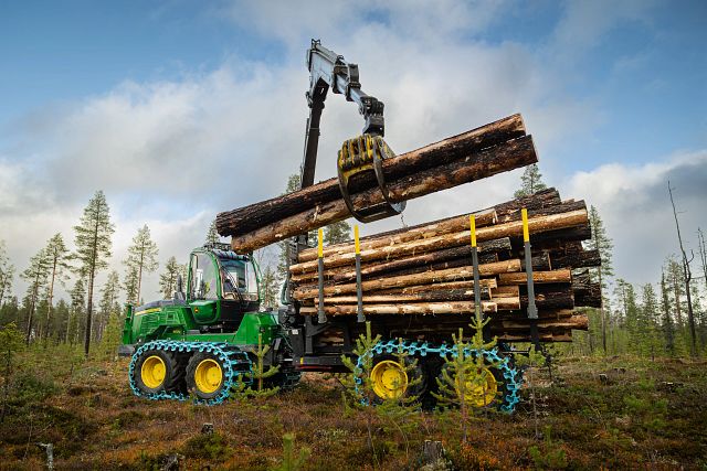 John deere 1610g forwarder